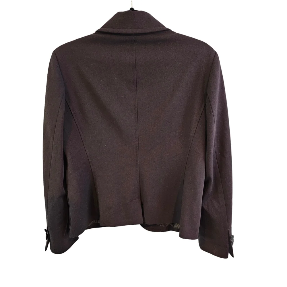 Ana Sousa Size 12 Brown Blazer
